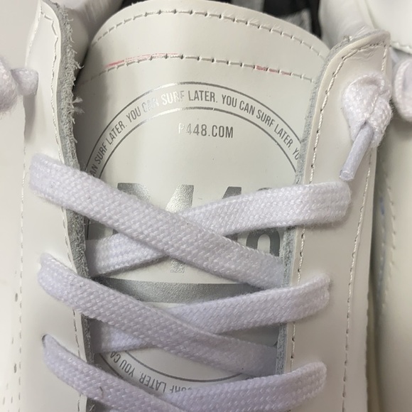 P448 CSL royal blue white leather low top sneakers - Picture 5 of 9